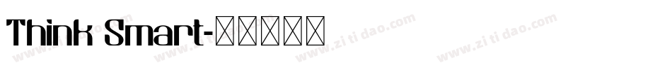 Think Smart字体转换